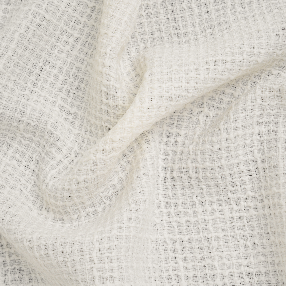 Wool Blend Boucle Made in Italy – Off White Wool Blend Boucle Made in Italy – Off White