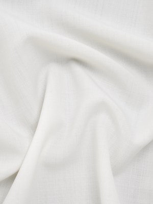 Virgin Wool Suiting Made in Italy – White Virgin Wool Suiting Made in Italy – White