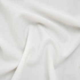 Virgin Wool Suiting Made in Italy – White Virgin Wool Suiting Made in Italy – White