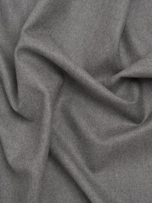 Brushed Virgin Wool Twill Made in Italy – Heathered Light Gray Brushed Virgin Wool Twill Made in Italy – Heathered Light Gray