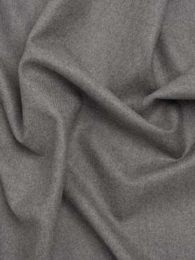 Brushed Virgin Wool Twill Made in Italy – Heathered Light Gray Brushed Virgin Wool Twill Made in Italy – Heathered Light Gray