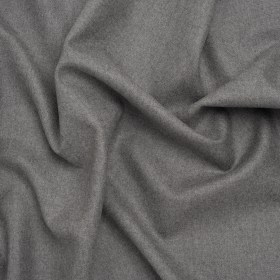 Brushed Virgin Wool Twill Made in Italy – Heathered Light Gray Brushed Virgin Wool Twill Made in Italy – Heathered Light Gray