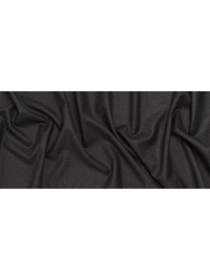 Brushed Virgin Wool Twill Made in Italy – Heathered Dark Gray Brushed Virgin Wool Twill Made in Italy – Heathered Dark Gray