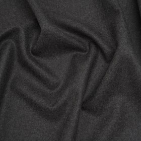 Brushed Virgin Wool Twill Made in Italy – Heathered Dark Gray Brushed Virgin Wool Twill Made in Italy – Heathered Dark Gray