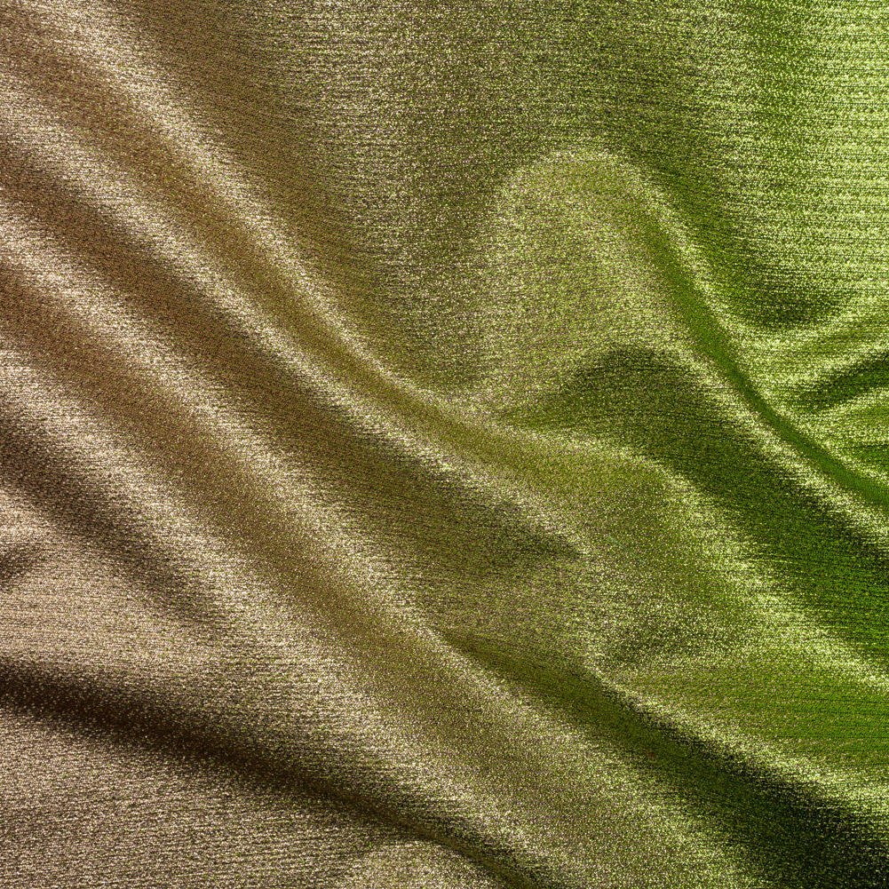 Metallic Luxury Brocade – Lime Green and Gold Crackled Ombre Metallic Luxury Brocade – Lime Green and Gold Crackled Ombre