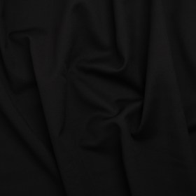 Wool Twill Suiting – Black – Deadstock Wool Twill Suiting – Black – Deadstock