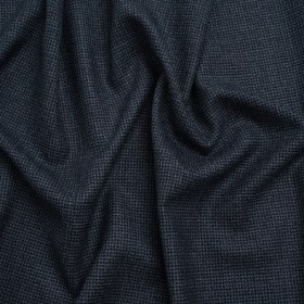 Tweedy Heavy Wool Suiting – Navy and White Checks – Deadstock Tweedy Heavy Wool Suiting – Navy and White Checks – Deadstock
