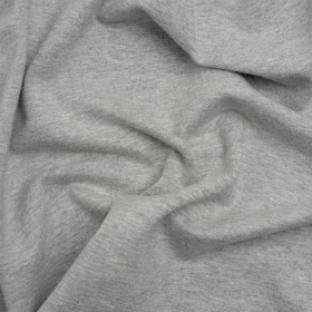 Stretch Cotton Jersey – Heathered Gray – Deadstock Stretch Cotton Jersey – Heathered Gray – Deadstock