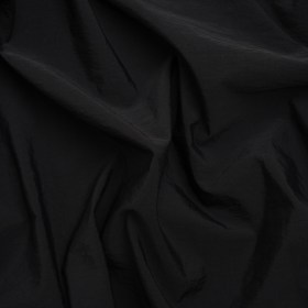 Textured Nylon Woven – Black – Deadstock Textured Nylon Woven – Black – Deadstock