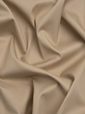 Stretch Cotton Twill – Hummus Beige – Deadstock Stretch Cotton Twill – Hummus Beige – Deadstock