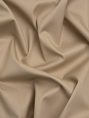 Stretch Cotton Twill – Hummus Beige – Deadstock Stretch Cotton Twill – Hummus Beige – Deadstock