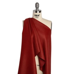 Brushed Lightweight Wool Blend Coating – Salmon Red – Ellamar Collection Brushed Lightweight Wool Blend Coating – Salmon Red – Ellamar Collection