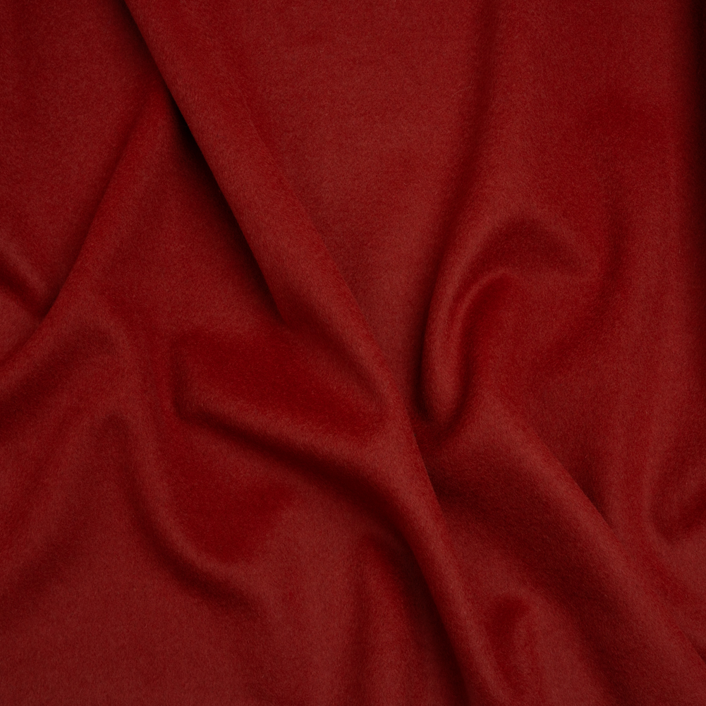 Brushed Lightweight Wool Blend Coating – Salmon Red – Ellamar Collection Brushed Lightweight Wool Blend Coating – Salmon Red – Ellamar Collection