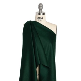 Brushed Wool Blend Coating – Dark Emerald – Emery Collection Brushed Wool Blend Coating – Dark Emerald – Emery Collection