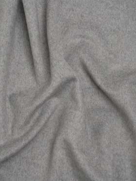 Brushed Wool Blend Coating – Light Gray – Emery Collection Brushed Wool Blend Coating – Light Gray – Emery Collection