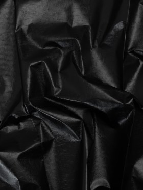 PU Coated Tyvek – Shiny Black PU Coated Tyvek – Shiny Black