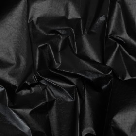 PU Coated Tyvek – Shiny Black PU Coated Tyvek – Shiny Black