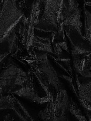 PU Coated Tyvek – Tactile Black Faux Leather Look PU Coated Tyvek – Tactile Black Faux Leather Look