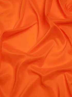 Stretch Polyester Twill Lining – Orange – Josephine Collection Stretch Polyester Twill Lining – Orange – Josephine Collection