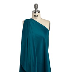 Stretch Polyester Twill Lining – Teal – Josephine Collection Stretch Polyester Twill Lining – Teal – Josephine Collection