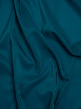 Stretch Polyester Twill Lining – Teal – Josephine Collection Stretch Polyester Twill Lining – Teal – Josephine Collection