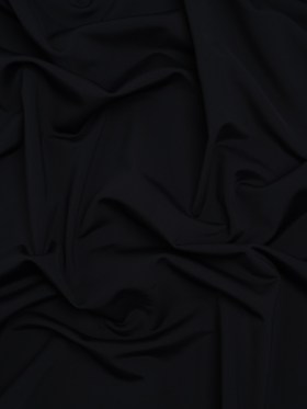 100% Recycled Stretch Nylon Swimwear Tricot, UV Protective – Nero – Mykonos Collection 100% Recycled Stretch Nylon Swimwear Tricot, UV Protective – Nero – Mykonos Collection