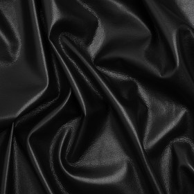 Buttery Faux Leather with Brushed Suede-like Backing – Black – Veronica Collection Buttery Faux Leather with Brushed Suede-like Backing – Black – Veronica Collection