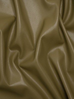 Buttery Faux Leather with Brushed Suede-like Backing – Olive – Veronica Collection Buttery Faux Leather with Brushed Suede-like Backing – Olive – Veronica Collection
