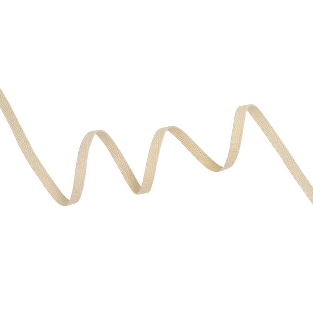 Cotton Twill Tape – 0.25″ – Natural Cotton Twill Tape – 0.25″ – Natural