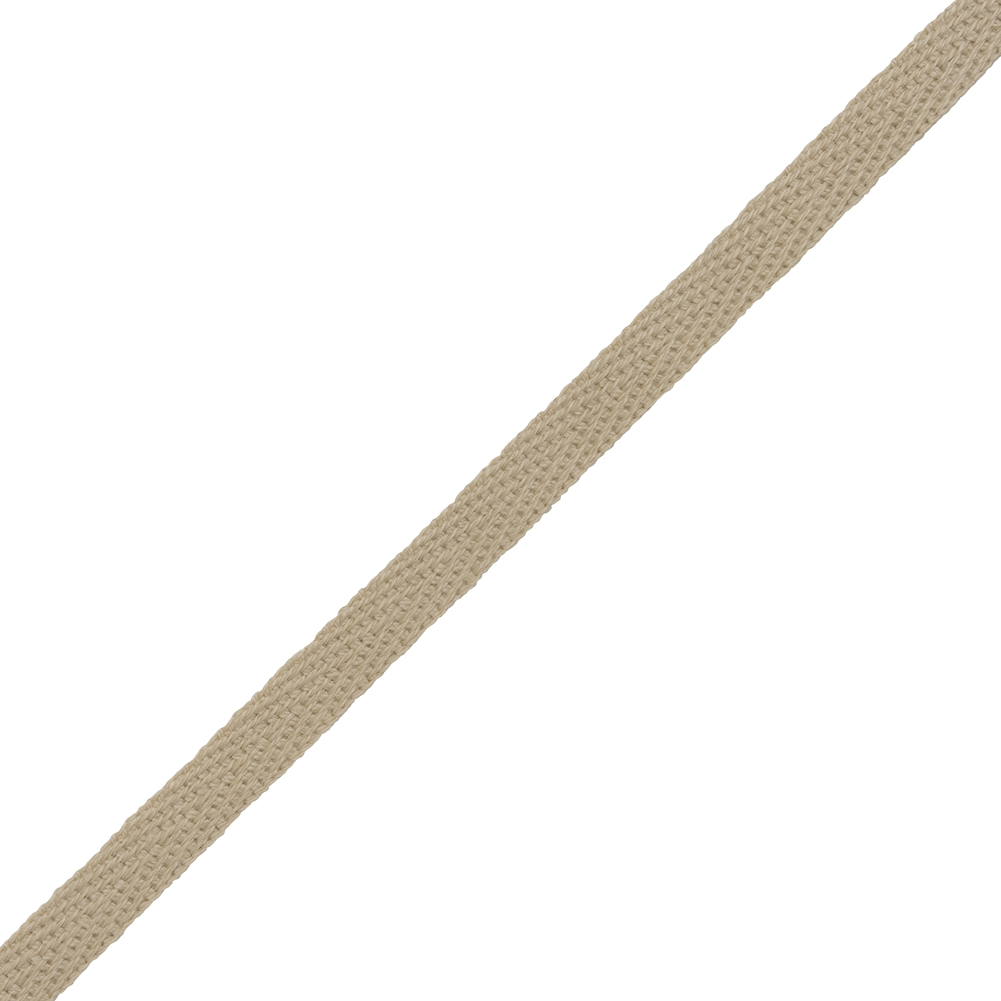 Cotton Twill Tape - 0.25" - Beige