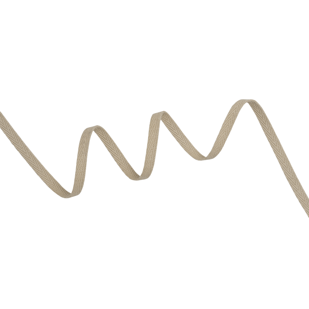 Cotton Twill Tape – 0.25″ – Coffee Cotton Twill Tape – 0.25″ – Coffee