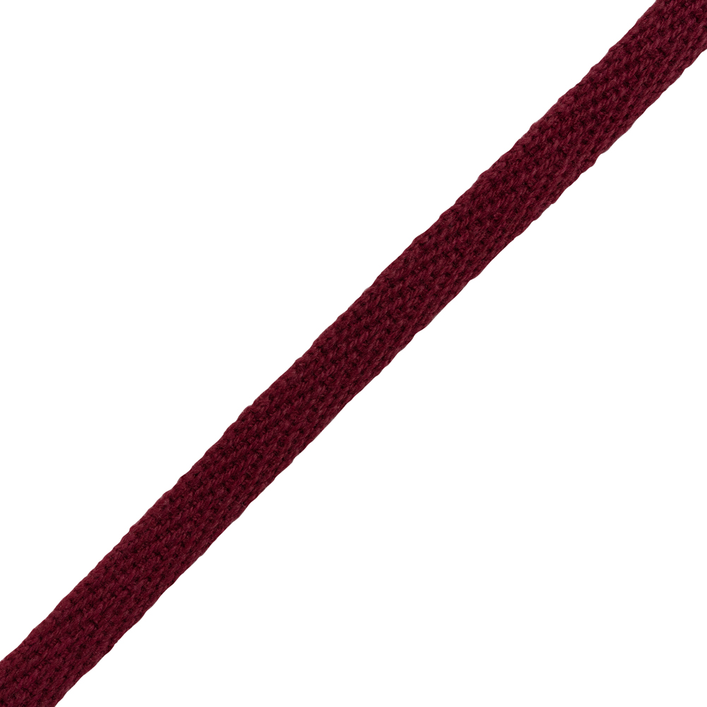 Cotton Twill Tape - 0.25" - Burgundy