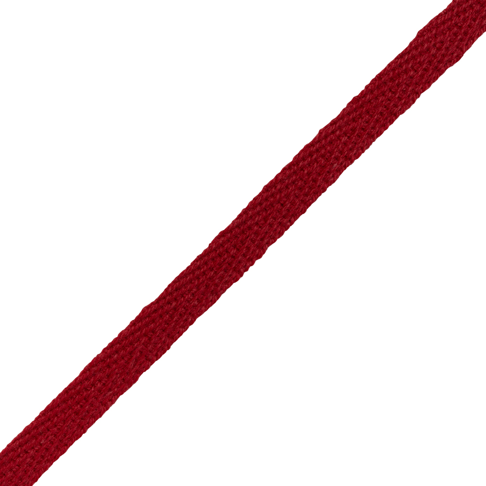 Cotton Twill Tape - 0.25" - Scarlet