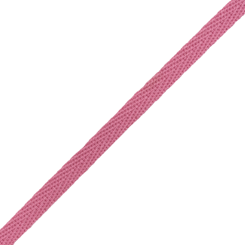 Cotton Twill Tape - 0.25" - Rose