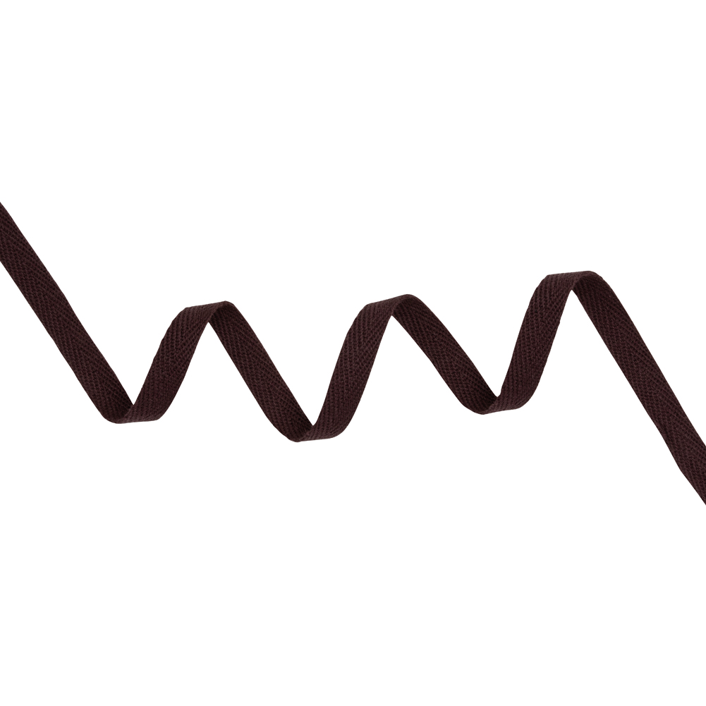 Cotton Twill Tape – 0.375″ – Chocolate Cotton Twill Tape – 0.375″ – Chocolate