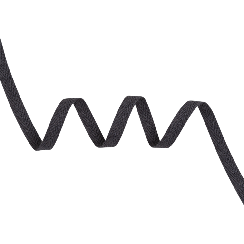 Cotton Twill Tape – 0.375″ – Dark Grey Cotton Twill Tape – 0.375″ – Dark Grey