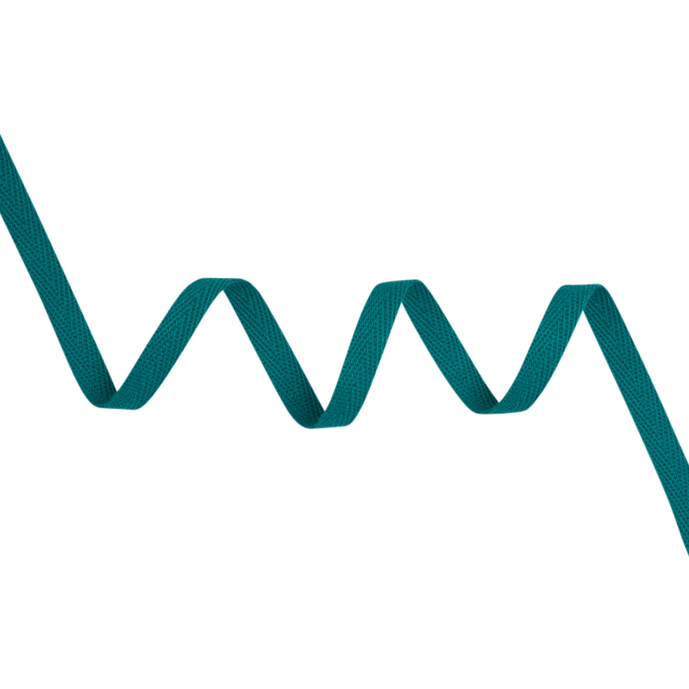 Cotton Twill Tape – 0.375″ – Turquoise Cotton Twill Tape – 0.375″ – Turquoise