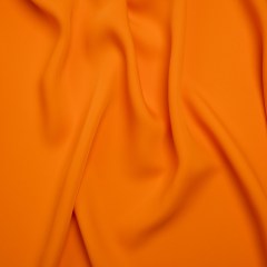 Drapey Polyester Woven – Orange – Deadstock Drapey Polyester Woven – Orange – Deadstock