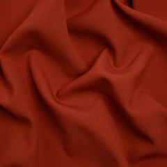 Polyester and Viscose Stretch Double Cloth – Brick Red – Deadstock Polyester and Viscose Stretch Double Cloth – Brick Red – Deadstock