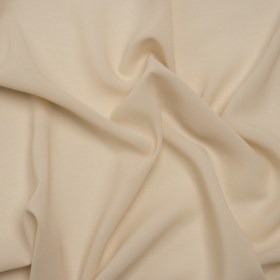 Polyester Double Georgette – Beige – Deadstock Polyester Double Georgette – Beige – Deadstock