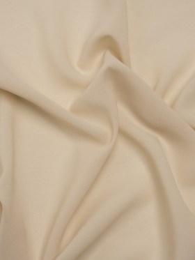 Polyester Double Georgette – Beige – Deadstock Polyester Double Georgette – Beige – Deadstock
