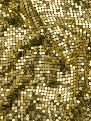 Aluminum Chainmail Fabric Panel, 3mm Tubular – Lime Green – Joan Collection Aluminum Chainmail Fabric Panel, 3mm Tubular – Lime Green – Joan Collection