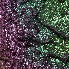Aluminum Chainmail Fabric Panel, 3mm – Bright Pink and Green Oil Slick – Joan Collection Aluminum Chainmail Fabric Panel, 3mm – Bright Pink and Green Oil Slick – Joan Collection