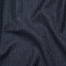 Super 150 Wool Suiting Made in Italy – Blue, Gray and White Shadow Stripes- Deadstock Super 150 Wool Suiting Made in Italy – Blue, Gray and White Shadow Stripes- Deadstock