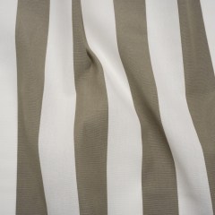 Outdoor Canvas – Stone and White Awning Stripes Outdoor Canvas – Stone and White Awning Stripes