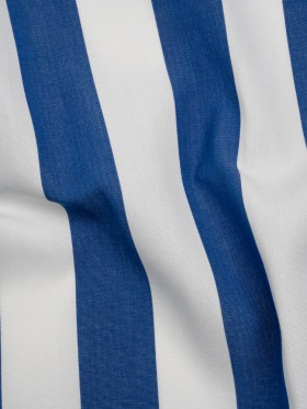 Outdoor Canvas – Royal Blue and White Awning Stripes Outdoor Canvas – Royal Blue and White Awning Stripes