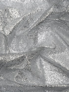 Glitter Tulle 5-yard Bundle – Silver Glitter Tulle 5-yard Bundle – Silver