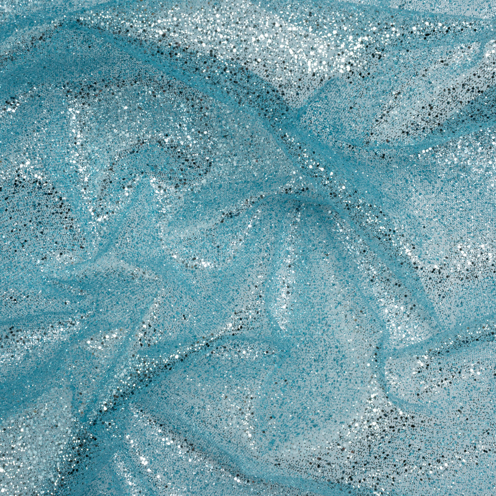 Glitter Tulle 5-yard Bundle – Baby Blue Glitter Tulle 5-yard Bundle – Baby Blue
