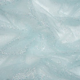 Glitter Tulle 5-yard Bundle – Clearwater Blue Glitter Tulle 5-yard Bundle – Clearwater Blue
