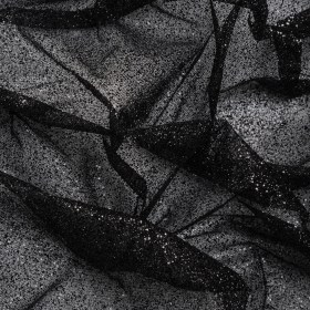 Glitter Tulle 5-yard Bundle – Black Glitter Tulle 5-yard Bundle – Black